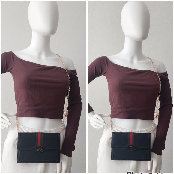 Auth Gucci Sherry Line Wallet to Crossbody/Waist Bag - Picture 5 of 11